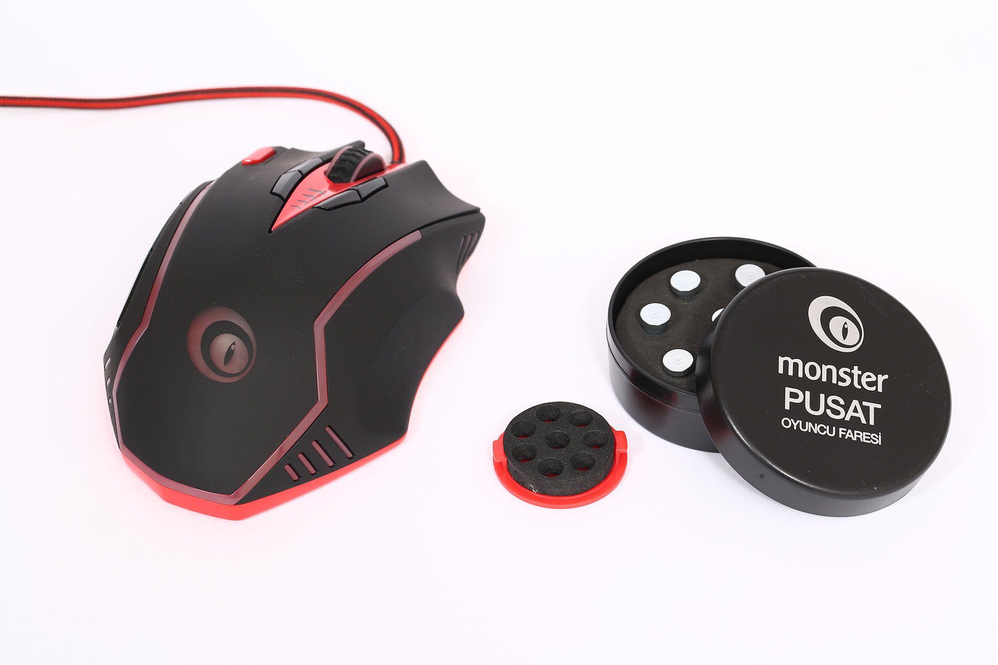 Monster Pusat V2 Oyuncu Mouse - Pusat Oyuncu Pad